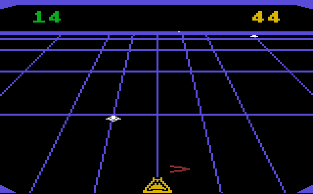 Beamrider (1984) (Activision) Screenshot 1